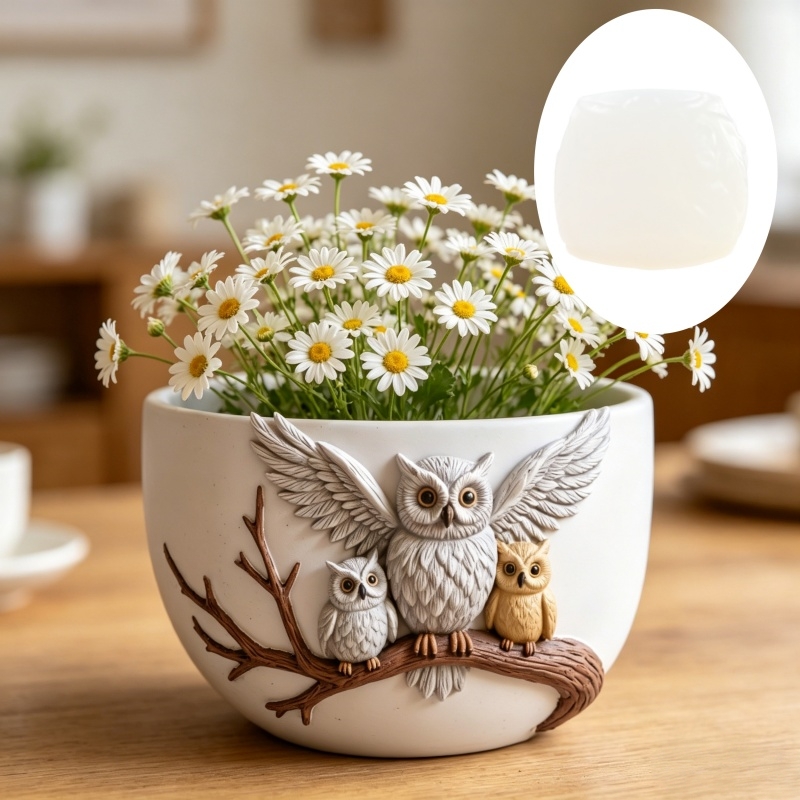 The owl standing on the branch - Echeveria Succulent 리뷰 및 가격