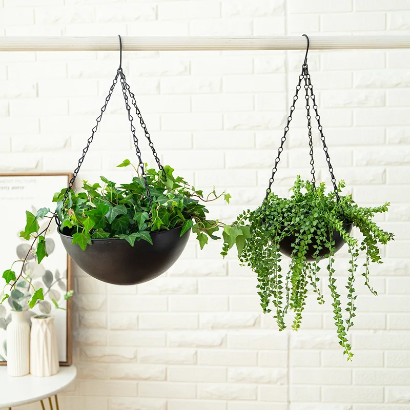 Wrought Iron Hanging Planter E - Spider Plant Hanging 리뷰 및 가격