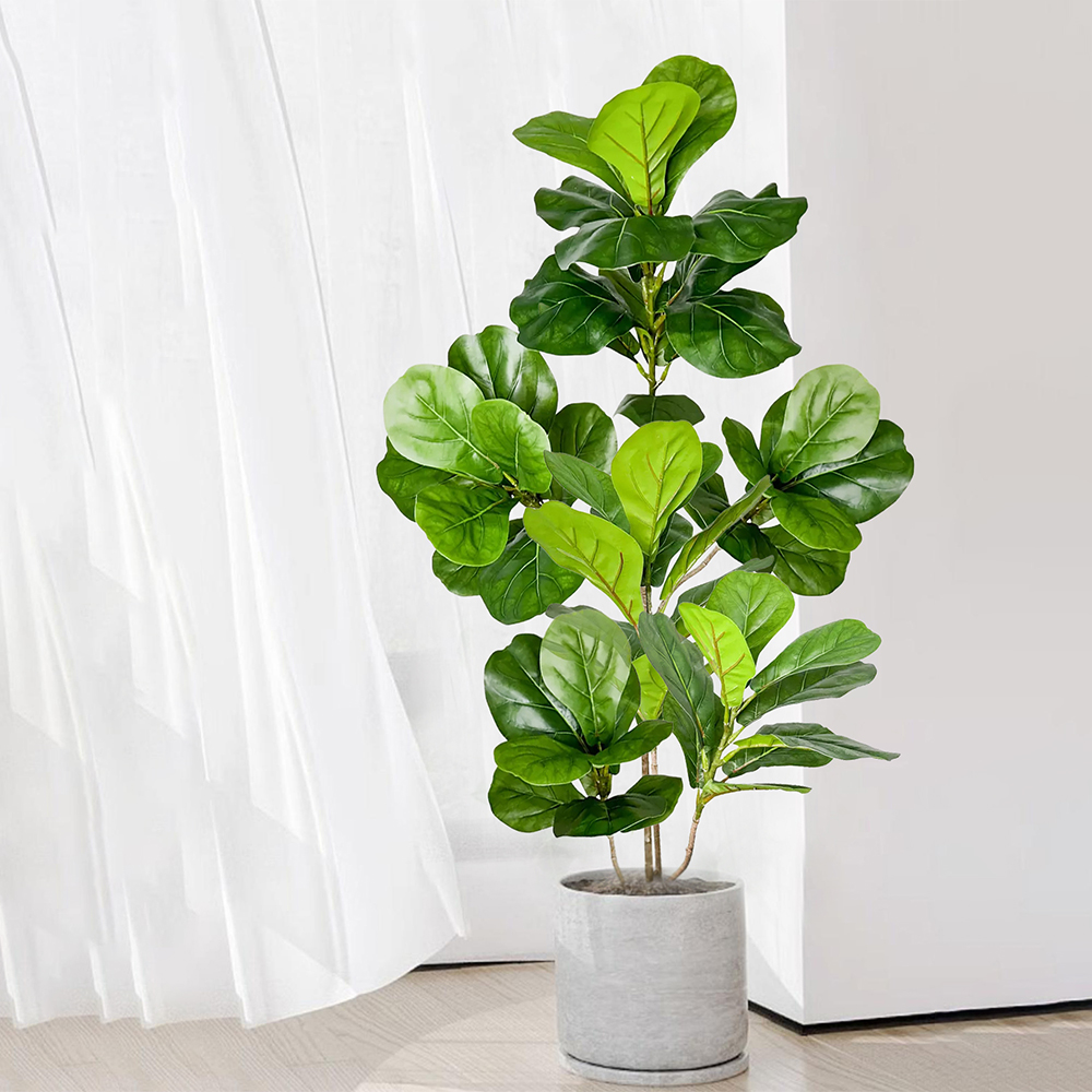 70-135cm Large Artificial Fidd - Ficus Lyrata Tree 리뷰 및 가격