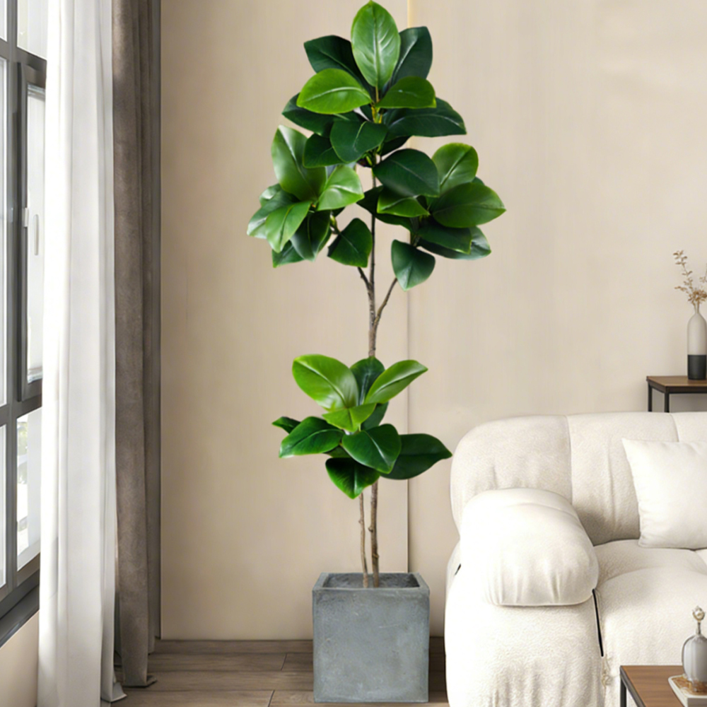 74-140cm Artificial Rubber Tre - Ficus Lyrata Tree 리뷰 및 가격