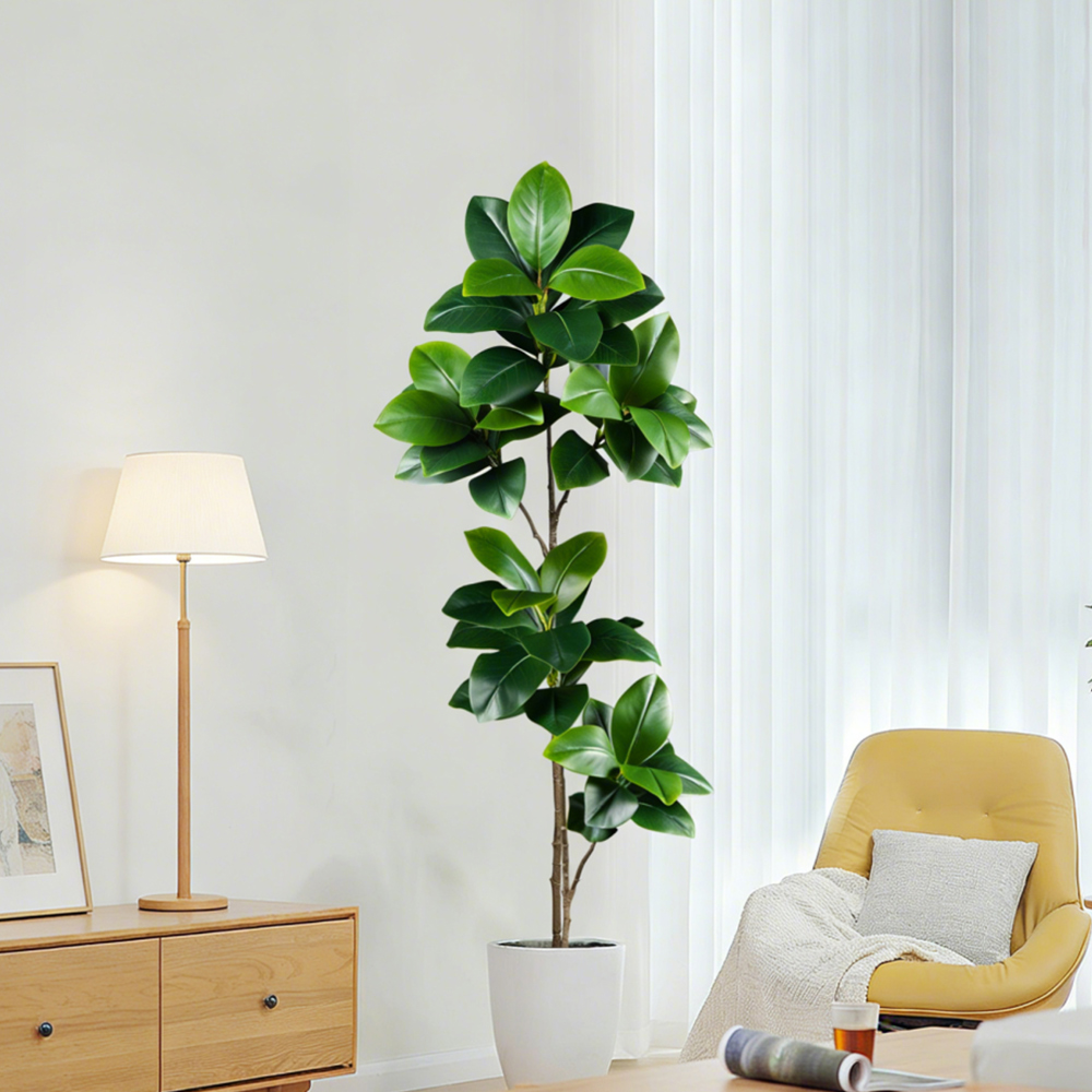 74-140cm Artificial Rubber Tre - Ficus Lyrata Tree 리뷰 및 가격