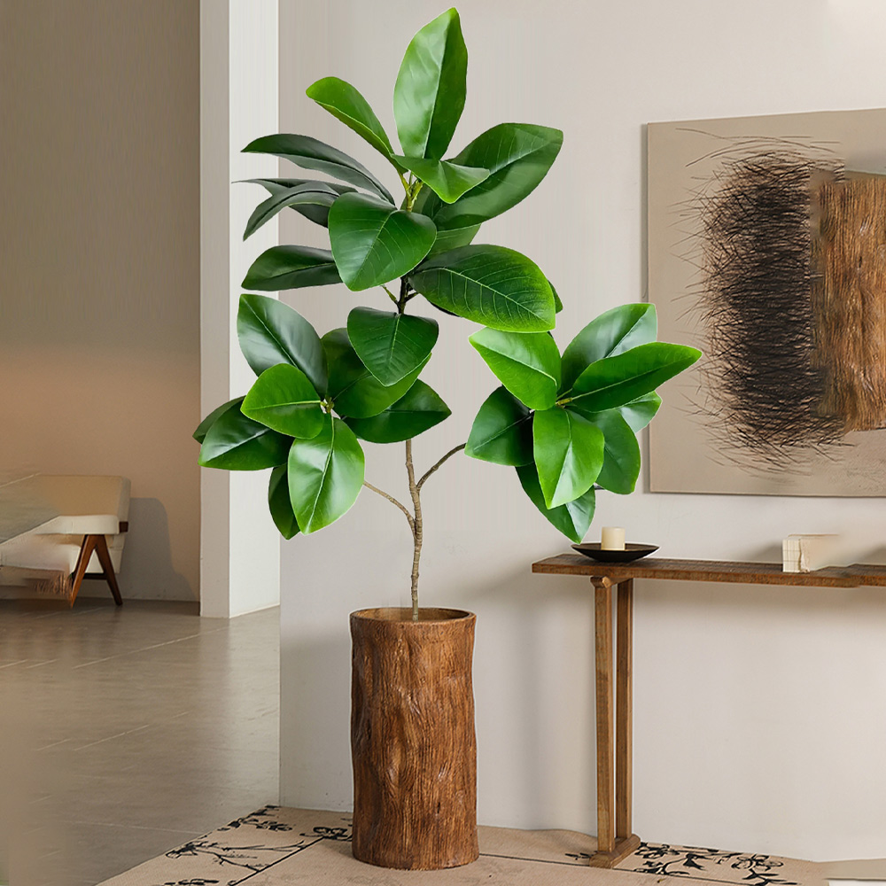 74-140cm Artificial Rubber Tre - Ficus Lyrata Tree 리뷰 및 가격