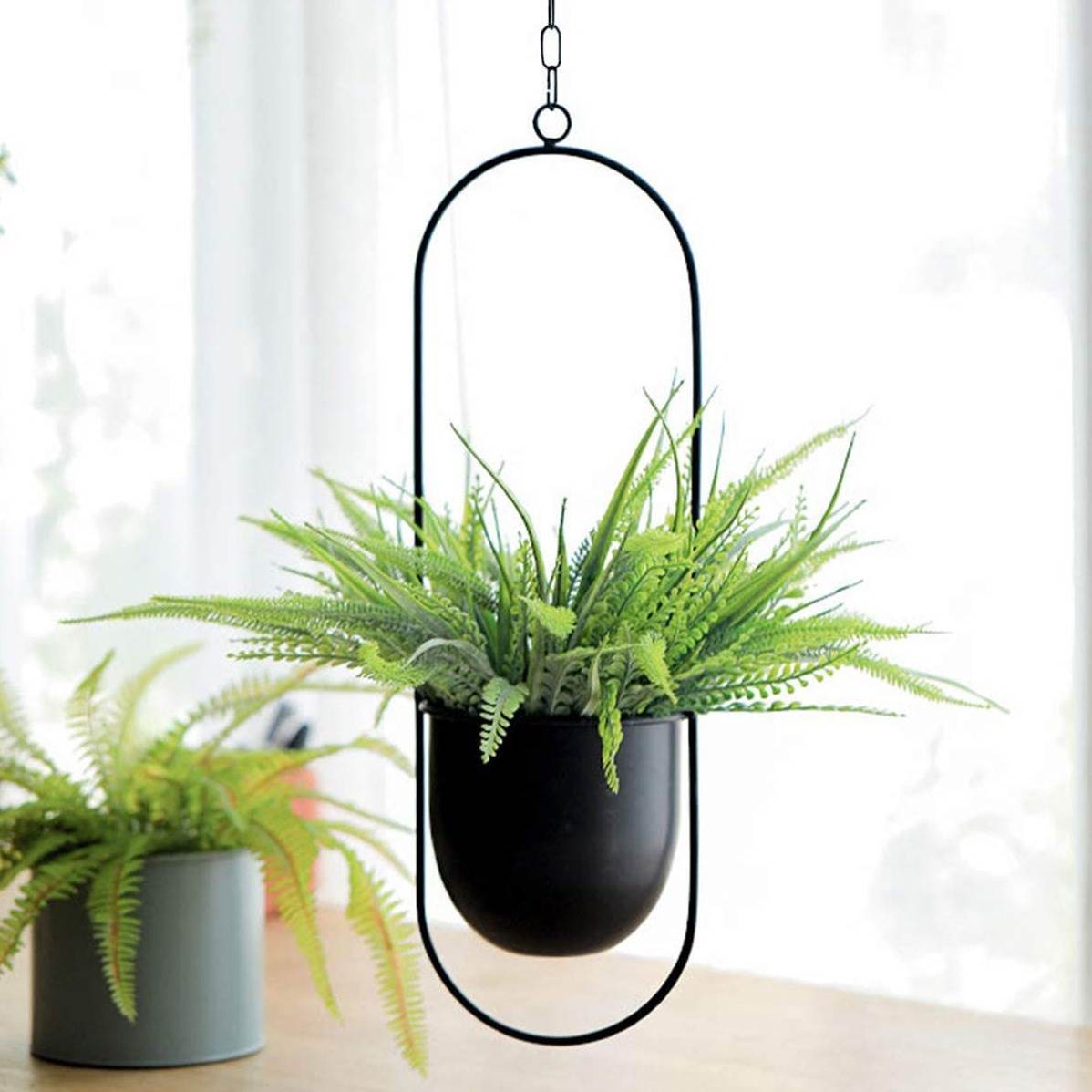 Hanging Iron Art Plant Pots Ba - Spider Plant Hanging 리뷰 및 가격