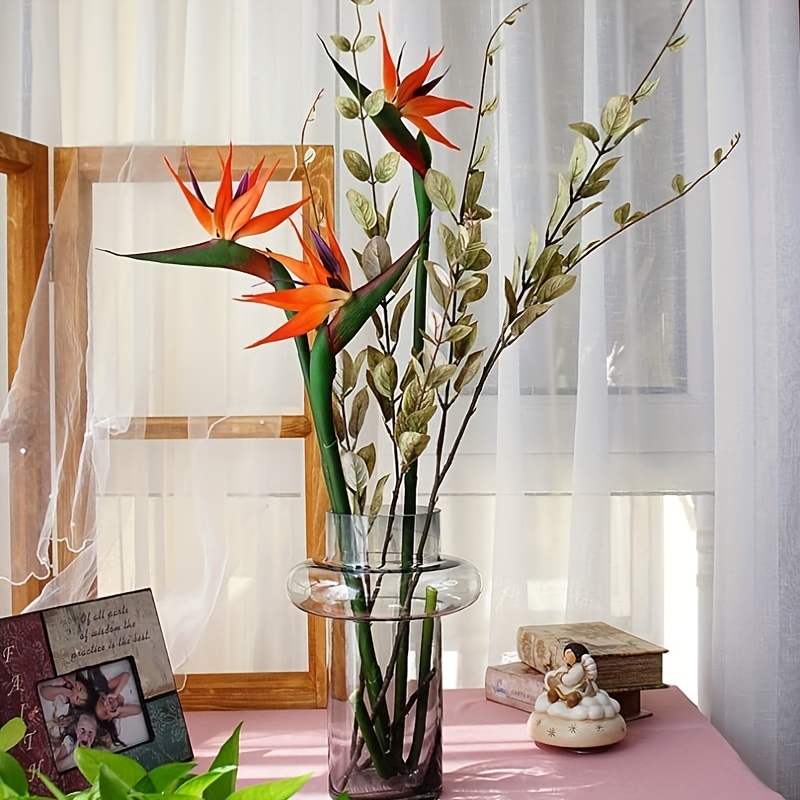 3Pcs Artificial Heaven Bird Fl - Bird Paradise Strelitzia 리뷰 및 가격