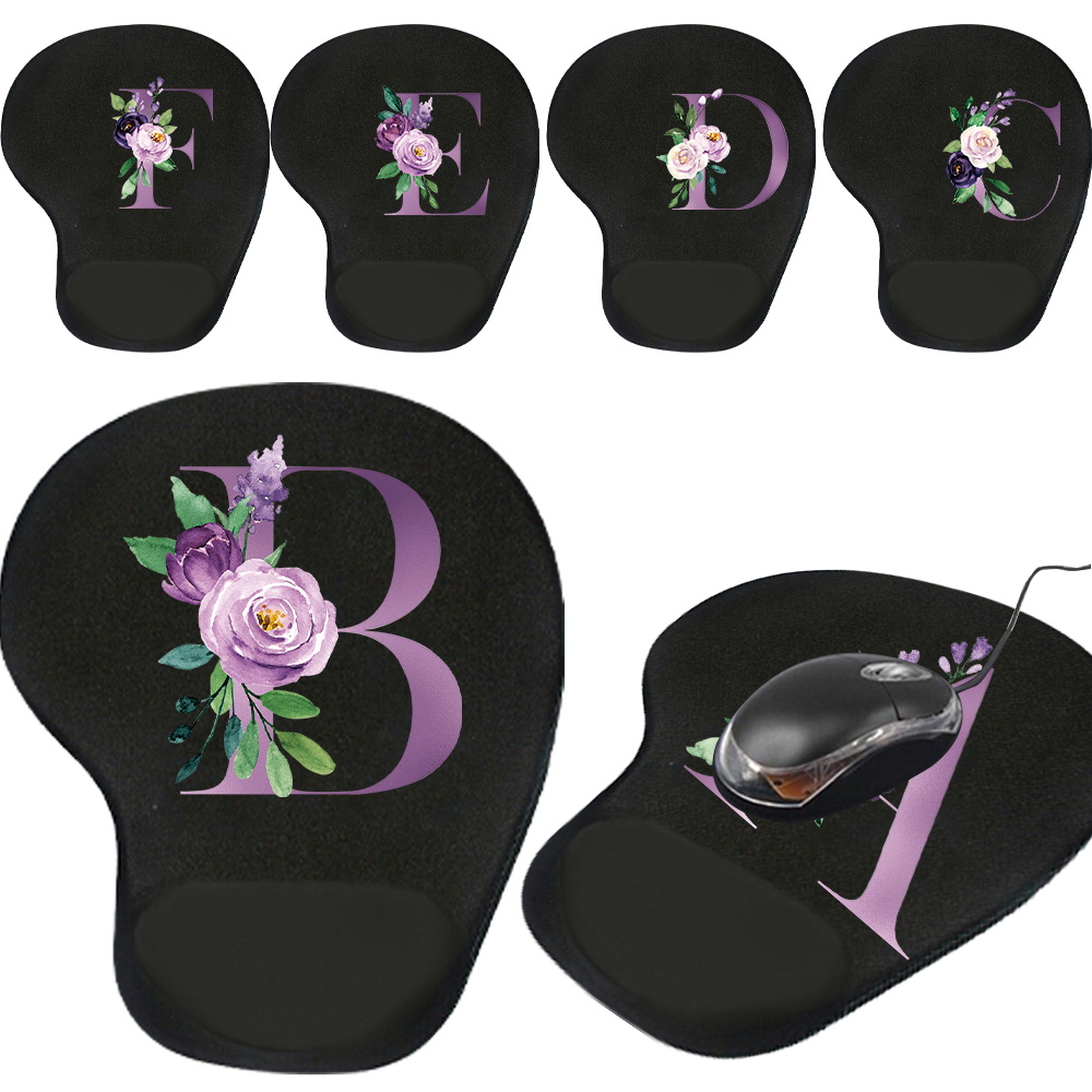 Wrist Guard Mouse Pad Office D - Tradescantia Purple 리뷰 및 가격