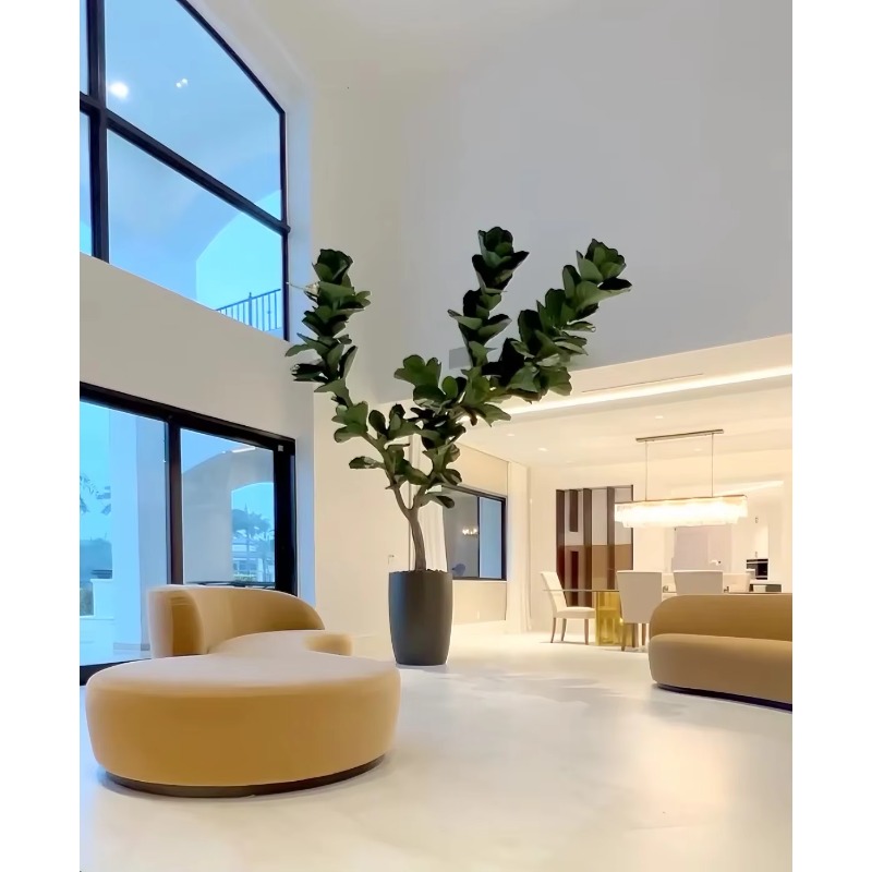 Artificial Plants Indoor Potte - Ficus Lyrata Tree 리뷰 및 가격