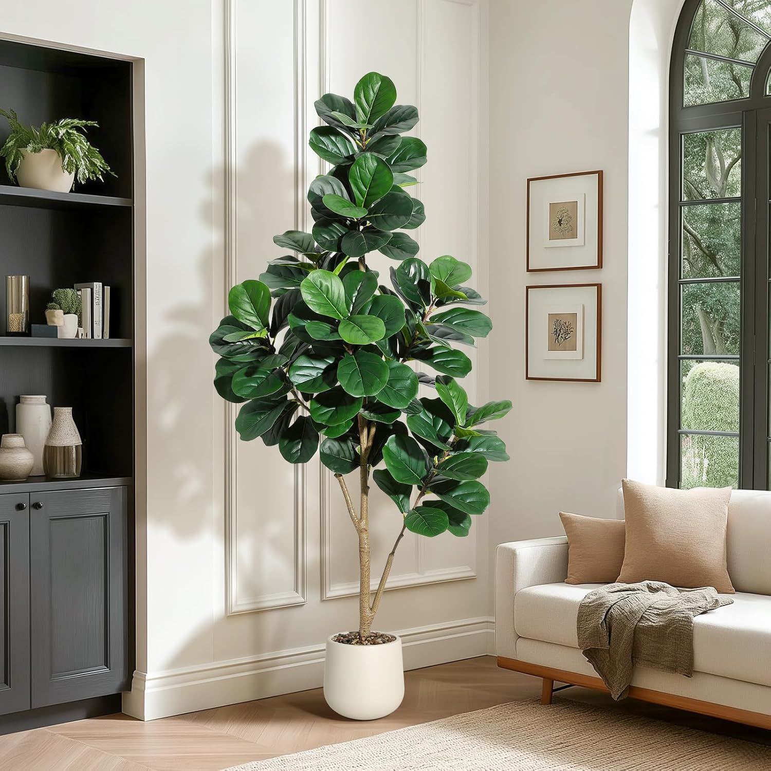 4-7 FT Fiddle Leaf Fig Tree Ar - Ficus Lyrata Tree 리뷰 및 가격
