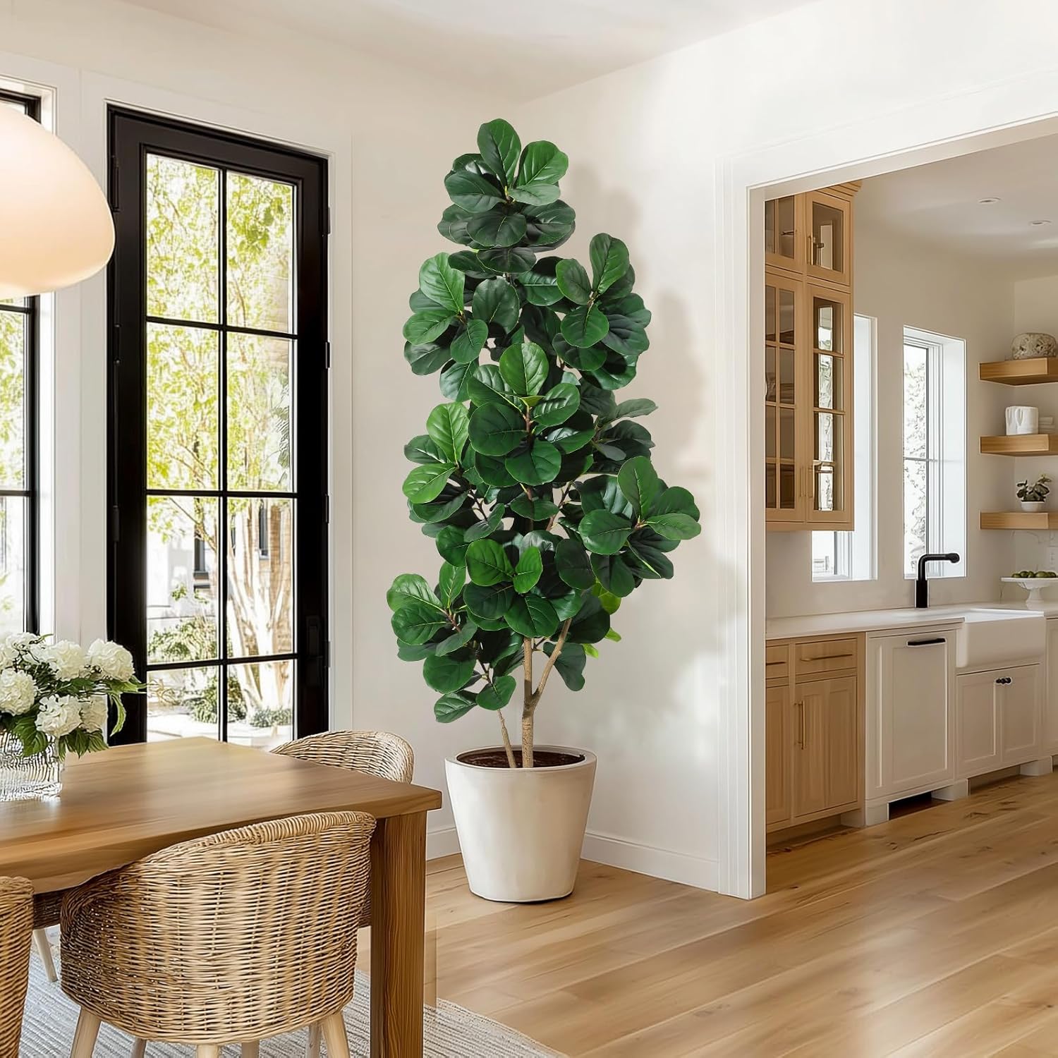 4-7 FT Fiddle Leaf Fig Tree Ar - Ficus Lyrata Tree 리뷰 및 가격