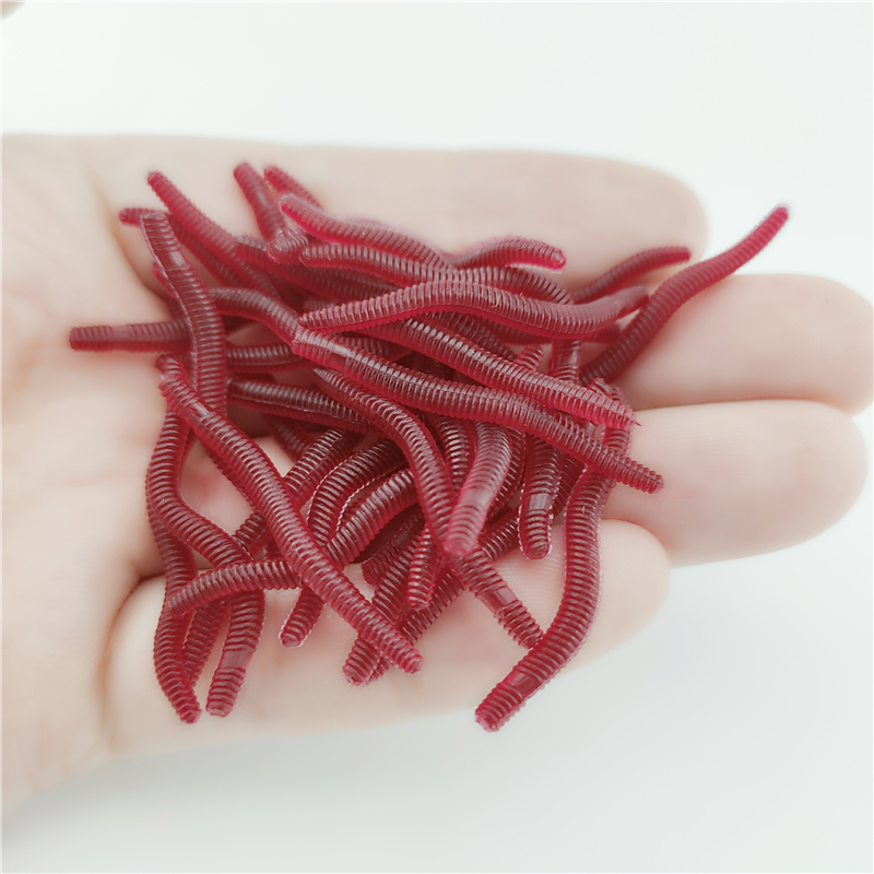 100PCS Soft Lure Bass Bream Bl - Aglaonema Red 리뷰 및 가격