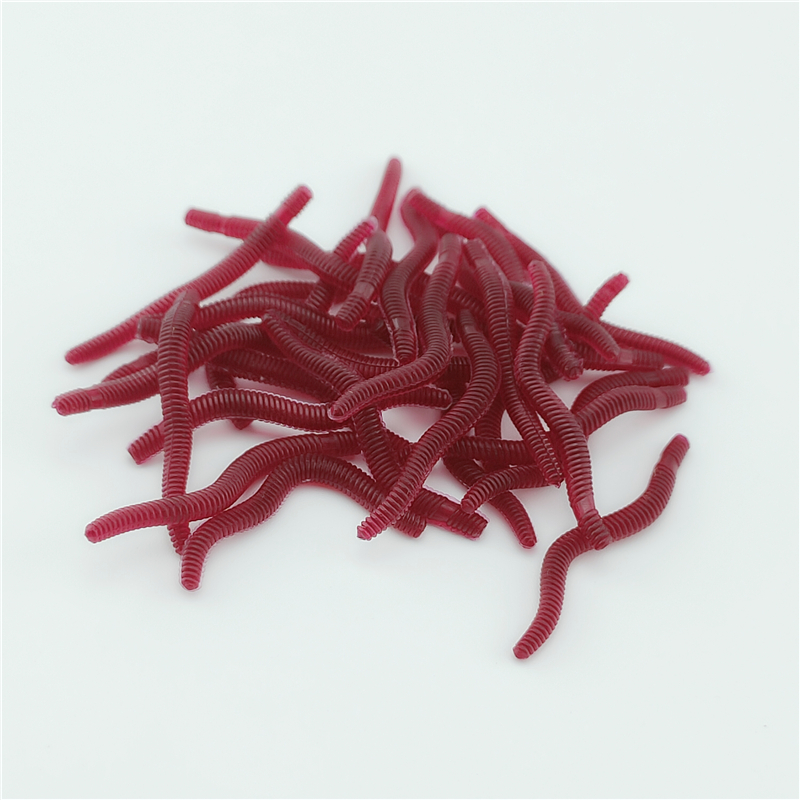 100PCS Soft Lure Bass Bream Bl - Aglaonema Red 리뷰 및 가격