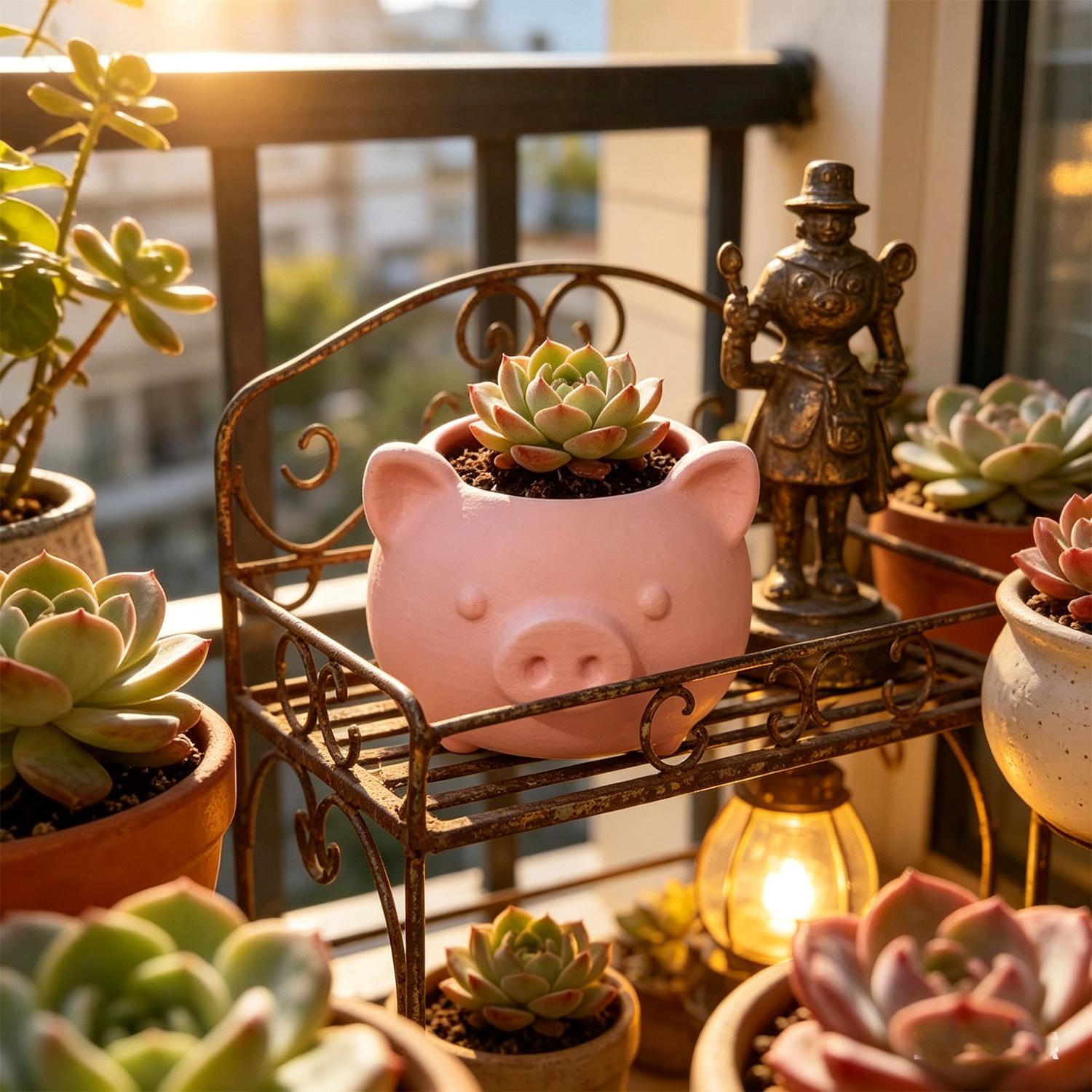 10/1pcs 3D Printed Creative Pi - Echeveria Succulent 리뷰 및 가격