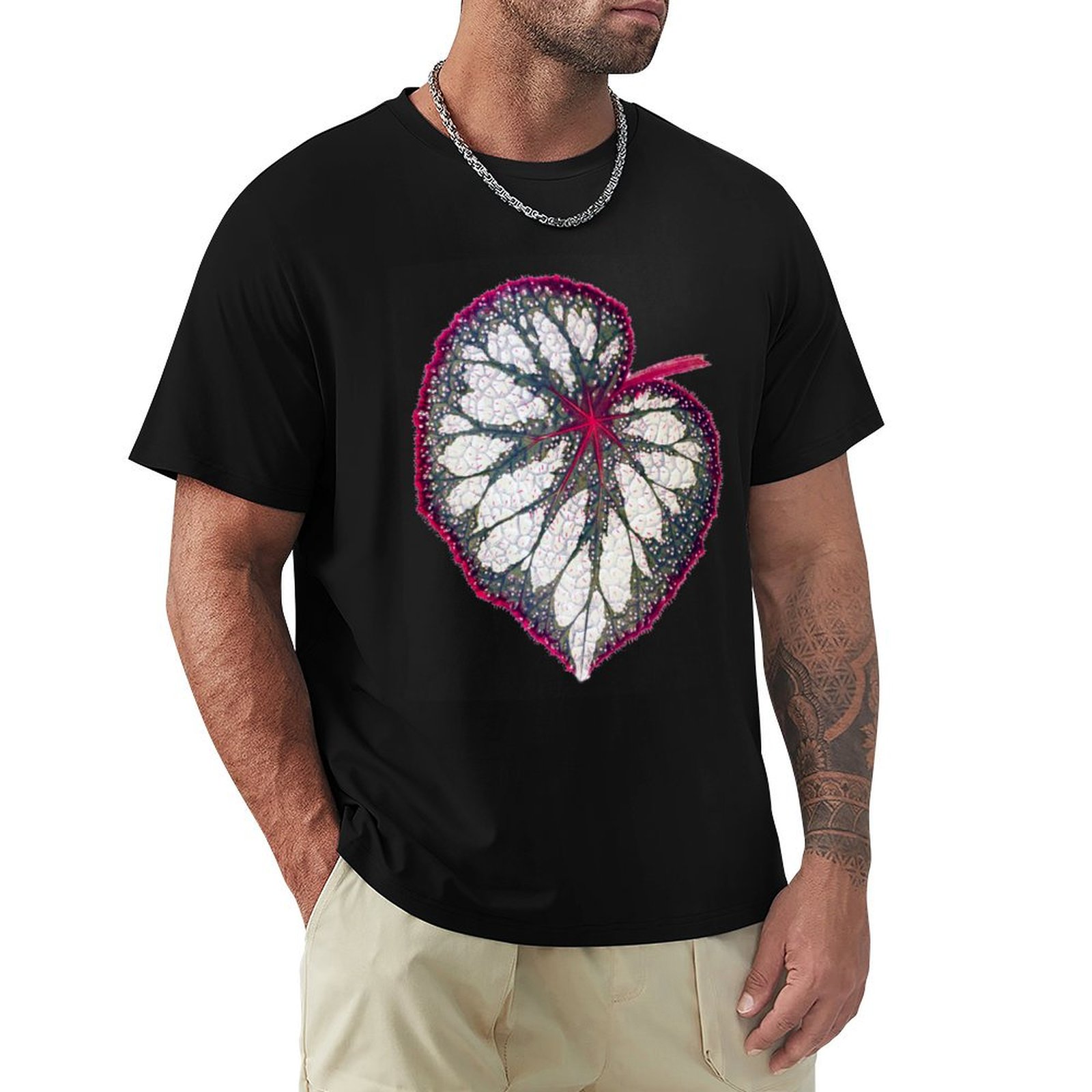 Begonia rex T-Shirt Work Outdo - Begonia Rex 리뷰 및 가격
