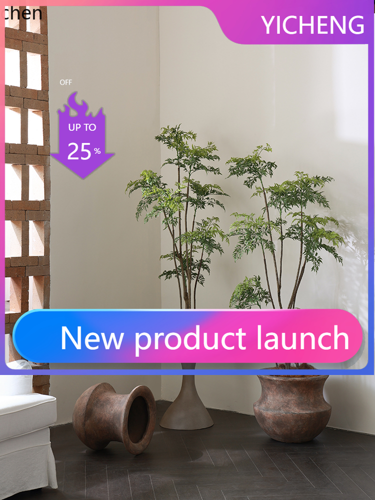 LYY  Floor Vase Green Plant Ar - Ficus Lyrata Tree 리뷰 및 가격