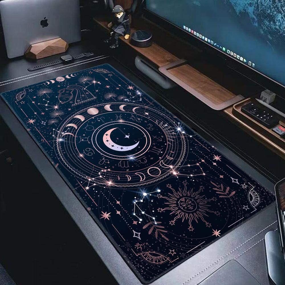 Night view Moon Star Mouse Pad - Tradescantia Purple 리뷰 및 가격