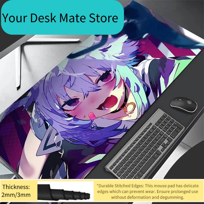Mousepad Anime Purple Hair Gir - Tradescantia Purple 리뷰 및 가격