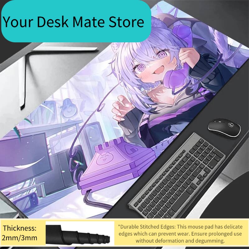 Mousepad Anime Purple Hair Gir - Tradescantia Purple 리뷰 및 가격