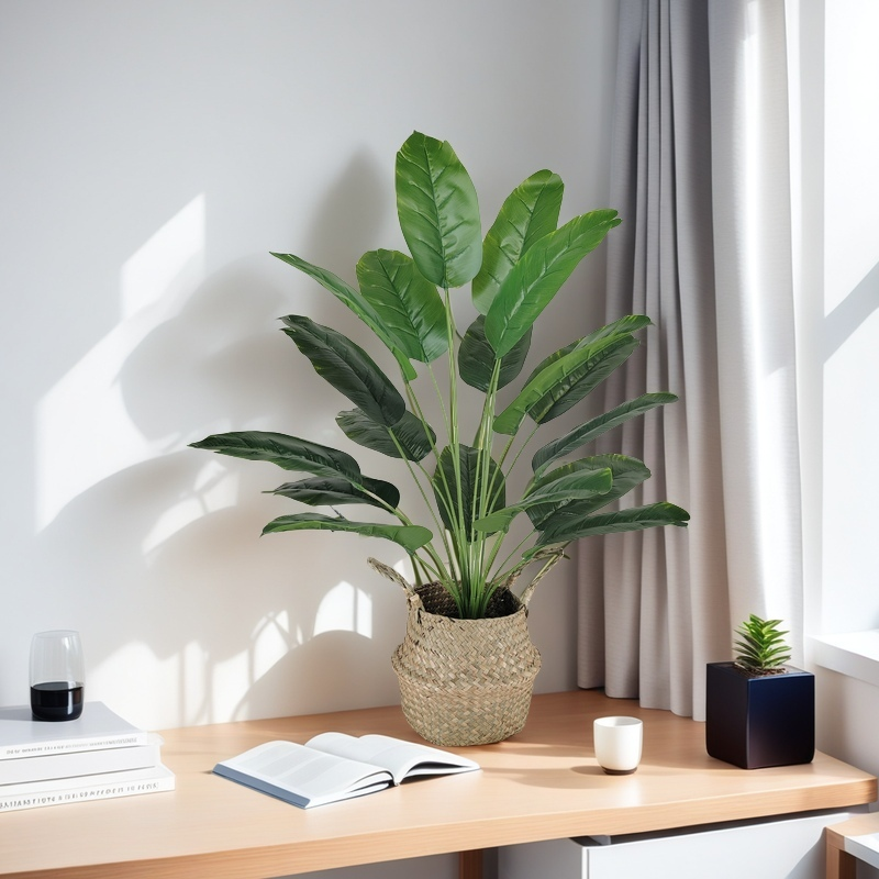Artificial Banana Tree Fake Bi - Dracaena Marginata 리뷰 및 가격