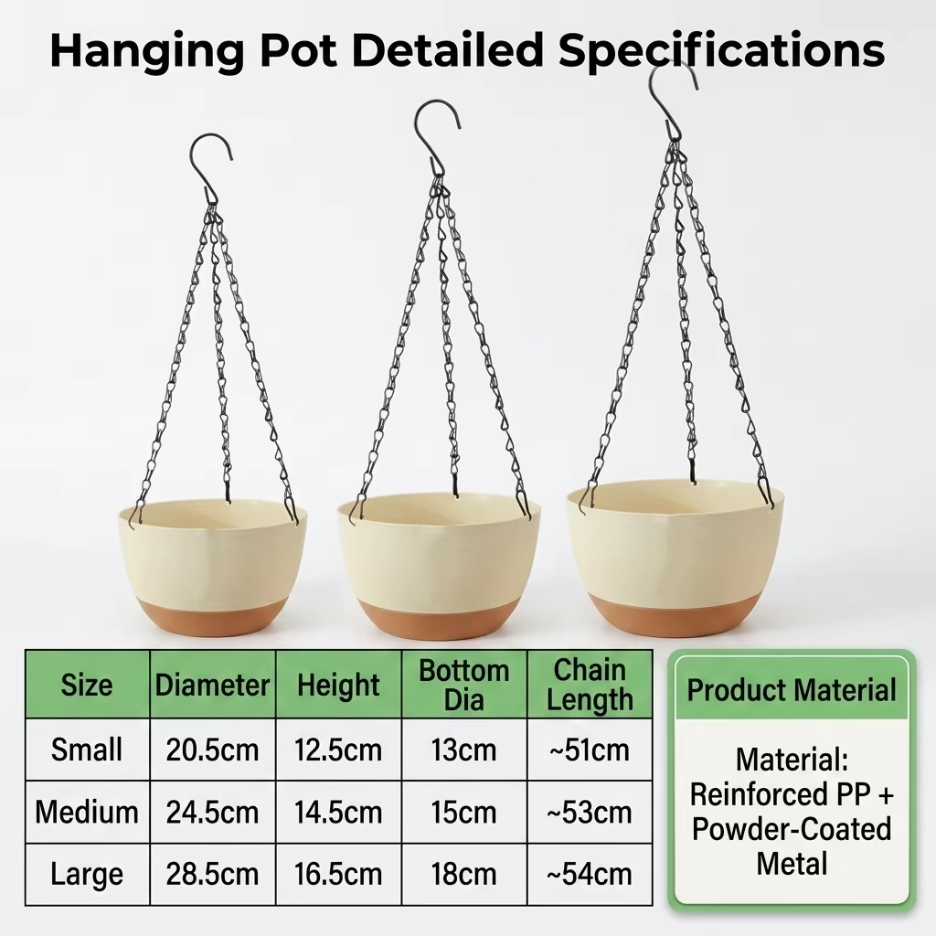 Modern Everyday Dual-Color Han - Spider Plant Hanging 리뷰 및 가격